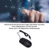 ciciglow USB Fingerprint Reader Mouse, Biometric Fingerprint Scanner for Wins 11 10 Hello, 360 Recognition, Wired USB Mouse view 3