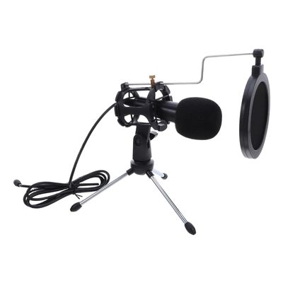 BESPORTBLE Condenser Gaming Microphone for Tripod Stand Directional Mic for Streaming Podcast Recording Sound Capture for Desktop and Laptop