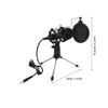 BESPORTBLE Condenser Gaming Microphone for Tripod Stand Directional Mic for Streaming Podcast Recording Sound Capture for Desktop and Laptop view 2