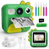 KOKODI Kids Camera Instant Print, Toddler Cameras Christmas Birthday Gifts for Girls Age 3-12, Digital Video Instant Printable Camera for Kids,Toys for Ages 5-7 Girls (Green) view 1