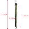 ZCZQC DSLR Camera Quick Release Wrist Strap Adjustable Braided Lanyard 11.81In Length 42G Weight Wrist Strap With Safer Connector Adapter Ring Military Green For Mirrorless Cameras And Video Cameras view 4