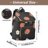 Bolaz Women Fashion Travel Backpack Laptop RucksackCasual Daypack Shoulder Bag-Strawberry Flower Pattern view 3