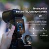 NEEWER 100Ws 2.4G TTL Hot Shoe Flash Speedlite Compatible with Fujifilm Cameras, Touch Screen, 1/8000s HSS, 2 Modeling Lamps, TTL/M Toggle, 3000mAh/500 Full Power Flash Studio Photography Light, Z3-F view 4