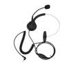 Keenso Adjustable Noise Cancelling 2.5mm Cordless Phone Headset for Comfortable and Secure Wear in Call Center Setting view 4