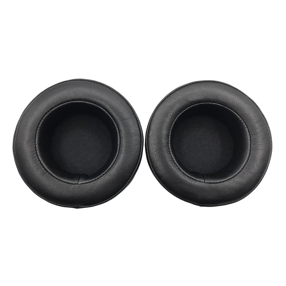 1 Pair Earpads 70mm-110mm Replacement Sheepskin Leather Ear Cushion Memory Foam Earmuffs Replacement