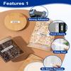 12mm 0.47 Laminated White Tape Tz-231 Compatible for Brother Label Maker Tape TZe-231 P-Touch TZ TZe 1/2" Black on White TZE231 for PT-D220 D210 H110 D200 D400 1280 D610BT Refills, 100-Pack view 4