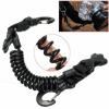 RSHuiOUXX Durability Diving Lanyard with Quickly Release Buckles Spring Coils Tethers for Underwater Camera Diving Light view 3