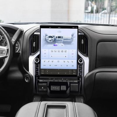 16.2" Android 15 Car Radio for Chevrolet Silverado GMC Sierra 2019-2023 Stereo Upgrade Tesla Style Dash IPS Touch Screen GPS Navigation Head Unit Audio Multimedia Player Wireless Carplay (8-256GB)