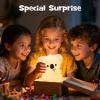 Gefaxi Squishy Koala Night Light with RGB Mode Cute Cuddly Koala Light 3 Brightness Adjustable Nursery Breastfeeding Nightlight Rechargeable Silicone Touch Bedside Animal Lamp for Bedroom Dorm Decor view 3