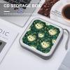 GAPWJNK Hedgehog CD Storage Case 40 Capacity DVD Case Holders Disc Wallet Bag for Home Office Travel Car view 4