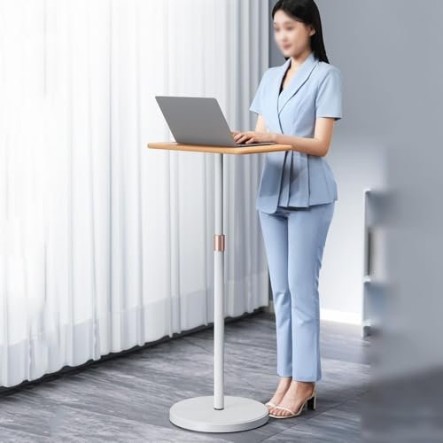 Adjustable Laptop Stand - Ergonomic Floor Standing Design for Improved Posture, Perfect for Home Office, Workspace, and Comfortable Viewing Experience