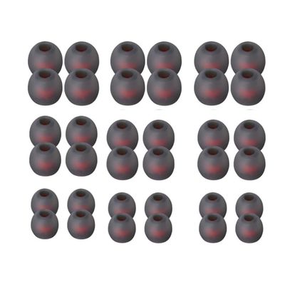 18Pairs Replacement Silicone Tips Earbud Eartips Set Eartips Replacement Enjoy Clearly Sound Comfort Fit