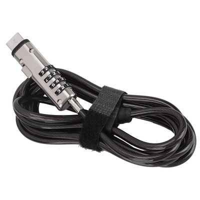 CHICIRIS Anti Theft Laptop Cable Lock with 360 Rotation for Easy Organization Ecofriendly Computer Security Lock for Work from Home Users