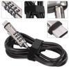 CHICIRIS Anti Theft Laptop Cable Lock with 360 Rotation for Easy Organization Ecofriendly Computer Security Lock for Work from Home Users view 3