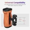 Accsoon CineView M7 Pro Side Handle Handgrip Mini with 1/4" Screw, Up/Down Adjustable 35mm Camera Handles Built-in Wrench, for CineView M7/Smartphone/iPad/Monitor/Camera Cages Side Handles (1 Pair) view 2