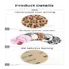 Camera Lens Cap Sticker Compatible with Instax Mini EVO - Cute Cartoon Design, PU Leather, Anti-Scratch & Dustproof Decal (Retro Flowers) view 4