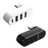 4 Port USB3.0 Hubs 180 Degree Rotatable USB Splitter with 3 1 C Powered Data Extender for Laptop Portable USB Dock view 4