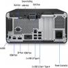 HP ProDesk 400 G7 SFF Desktop PC, Core i3-10100 16GB RAM 512GB SSD(Renewed) view 3