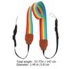 HEALSOPTHY Adjustable Woven Camera Strap for Photographers Polyester Neck Shoulder Belt for Men Women Fit Secure Attachment Comfortable Use view 2
