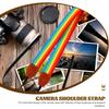 HEALSOPTHY Adjustable Woven Camera Strap for Photographers Polyester Neck Shoulder Belt for Men Women Fit Secure Attachment Comfortable Use view 4