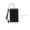 POPETPOP 2pcs Wired USB Number Pad for Laptop Portable Numeric Keypad Keys Compact Lightweight Keyboard Replacement for PC Notebook Financial Accounting view 2