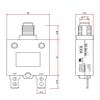 FXPCGZISH 1PCS 98 Series 6A Overload overcurrent Protector 4.5 Reset Switch Fuse view 3