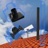 RSHuiOUXX Multiple Surfaces Installation for Satellite Antennas 360 Degree Rotatable Bracket Stand for Secure Mounting view 2