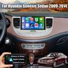 Surakey Car Stereo Radio Compatible for Hyundai Genesis 2009-2014, Android 15 Head Unit for CarPlay Wireless Android Auto 4GB+64GB 9 inch GPS Navi WiFi Bluetooth SWC with Backup Camera Microphone view 4