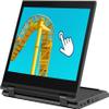 Lenovo Touchscreen Laptop 300e Chromebook Gen2, 11.6in 2-in-1 Chromebook Computer, Intel N4020 Processor, 4GB RAM, 32GB SSD, Japanese Keyboard, Chrome OS (Renewed) view 1