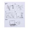 LINGDSWULING Removable Laptop Privacy Screen Anti Glare Blue Light MacBook Mac Screen Protector 16:9 Aspect Removable Anti Glare Blue Light Filter Protector(20inch/44.1x24.8 cm) view 4