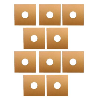 Yaregelun LP Album Cover for Vinyl Record Sleeves-10pcs Protective Composite Paper Storage Bags for Vinyl Records C
