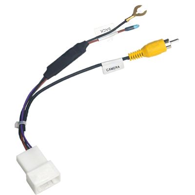 16P Retain Fatory Car Parking Backup Reverse Rearview Camera Video in Cable Adapter Converter Plug for Kia Hyundai