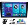 10.1" Touchscreen Android 15 Car Stereo for Hino 165 268 308 338 2005-2020 Car Radio w/Carplay & Android Auto 4G+64G GPS Navi Head Unit Car Audio Receivers w/Bluetooth WiFi FM/RDS Backup Camera SWC view 1