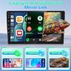 10.1" Touchscreen Android 15 Car Stereo for Hino 165 268 308 338 2005-2020 Car Radio w/Carplay & Android Auto 4G+64G GPS Navi Head Unit Car Audio Receivers w/Bluetooth WiFi FM/RDS Backup Camera SWC view 3