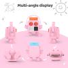 OURHZTB Multi-Function Cartoon Case Compatible with Yoto Mini Player, Plastic Protective Sleeve Case with Card Holder & Handle for Yoto Mini Audio Player Accessories (Pink) view 4