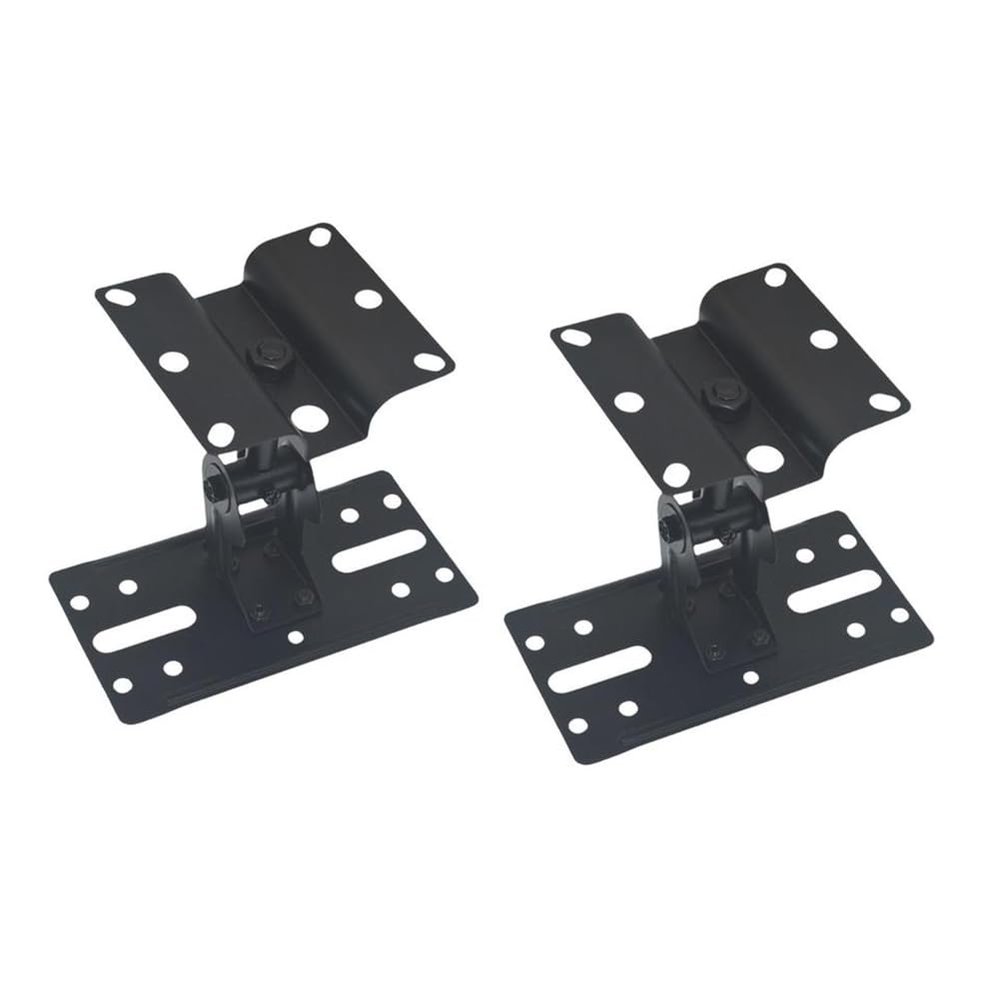 Yaregelun Universal Adjustable Speaker Wall Mount Holders 2Pcs for Surround Sound Suitable for Study Room, Bedroom, Hotel Indoor