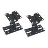 Yaregelun Universal Adjustable Speaker Wall Mount Holders 2Pcs for Surround Sound Suitable for Study Room, Bedroom, Hotel Indoor view 1