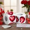Containlol 1000 Pcs Stickers 2 Rolls 1.5" Self Adhesive, Heart view 2