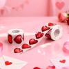Containlol 1000 Pcs Stickers 2 Rolls 1.5" Self Adhesive, Heart view 4