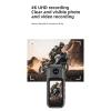 2026Pov Pro 4K Thumb Camera,2026Upgraded Mini Portable Camera with Touchscreen, Wearable Pocket Cam with Magnetic Lanyard,Suitable for Anywhere (Black,4K) view 4