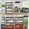 Darubtes 6-Tier Heavy Duty Garage Shelving, 3,000 lbs Capacity Adjustable Metal Wire Storage Shelving Unit for Garage, Basement, Warehouse & Workshop, 55" W x 24" D x 84" H view 4
