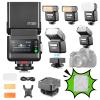 GODOX iT32 TTL Camera Flash for Canon with X5C Wireless Flash Trigger, Compatible with X3/X3Pro/XPro/X2T, Built-in 2.4G Receiver, Magnetic Hot Shoe, Reflector & Diffuser Included view 1