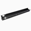 Desky Universal Cable & Power Channel with Mounting Brackets  Gray / 9 Plugs, Desk Power System with Outlet Ports for Any Workspace view 2