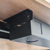 Desky Universal Cable & Power Channel with Mounting Brackets  Gray / 9 Plugs, Desk Power System with Outlet Ports for Any Workspace view 3