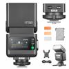 GODOX IT32 TTL Camera Flash with X5 F Wireless Flash Trigger for Fuji Cameras Compatible with Godox X Series (X3/X3Pro/XPro/XProII/X2T), 2.4G Wireless, GN18, Recycle Time 1.5s, Magnetic Interface view 1