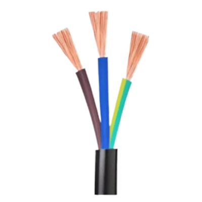 1pc 18 AWG 0.75MM2 2/3/4/5/6/7/8/10/12/14/16/18 Cores Pins Copper Wire Conductor Electric Cable Black(14 cores 2Meters)