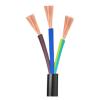 1pc 18 AWG 0.75MM2 2/3/4/5/6/7/8/10/12/14/16/18 Cores Pins Copper Wire Conductor Electric Cable Black(14 cores 2Meters) view 1
