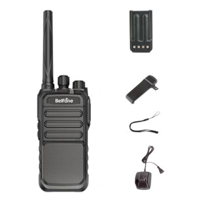 BelFone 508D PRO Rechargeable,4000mAh Long Range Walkie Talkies for Adults,Loud Volume, 10 Days Standby,Intelligent Power Saving,CTCSS/CDCSS,VOX,Flashlight, 9 Squelch Level Two Way Radio