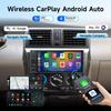 Single Din Car Stereo, 6" inCell Touchscreen, CarPlay & Android Auto view 2