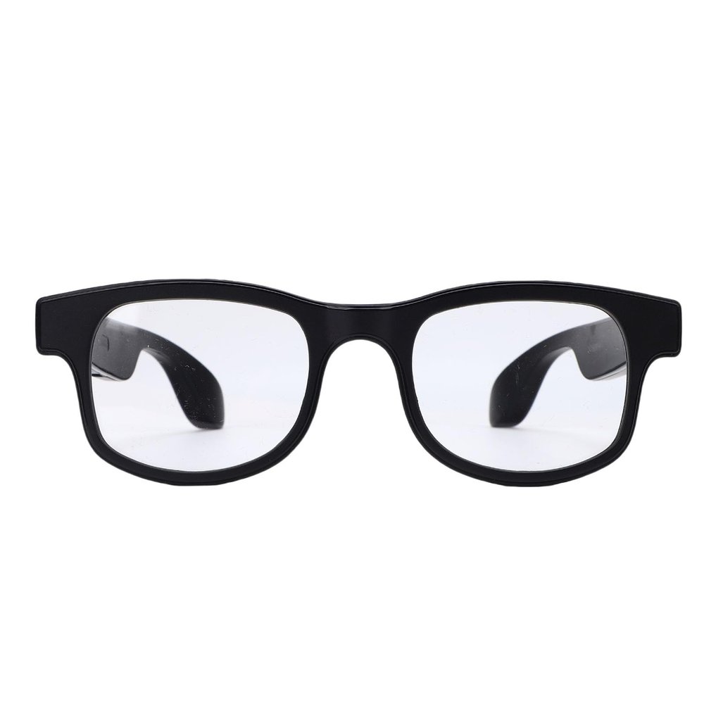 Yunseity AI Smart Glasses for Men and Women with Chat GPT, Harmful Light Filtering Lenses, One Touch Calling, High Definition Sound Quality, Remote Camera Control and Voice Helper.